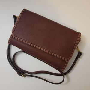 🍷 Wine Colored Clutch/ Crossbody Purse